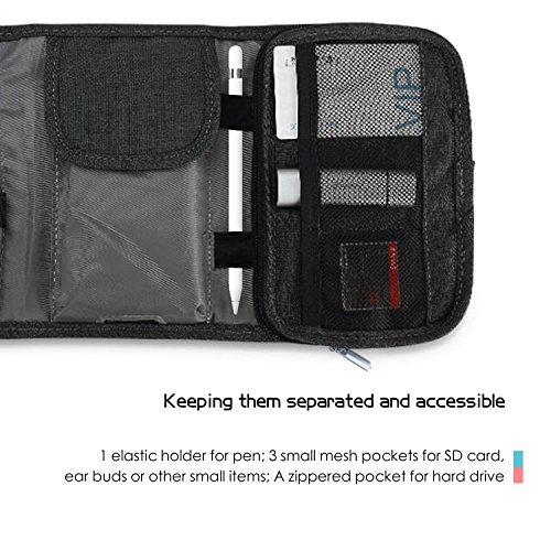 ProCase Travel Gadgets Organizer Bag, Universal Electronic Accessories
