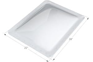 ICON 01853 RV Skylight SL1824-24" x 18" x 4", White
