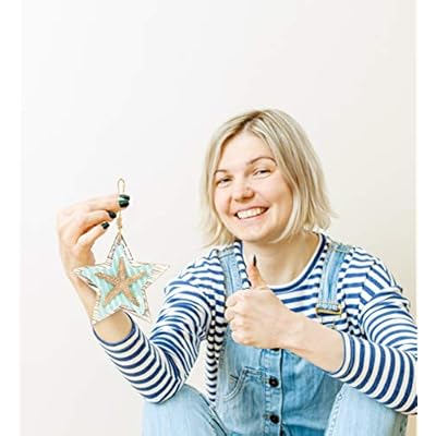 CoTa Global Aquarius Hanging Starfish Nautical Decor Wall Accent- Nautical Themed Wood Accent, Beach Decor for Wall… 51fEJ8zlcWL