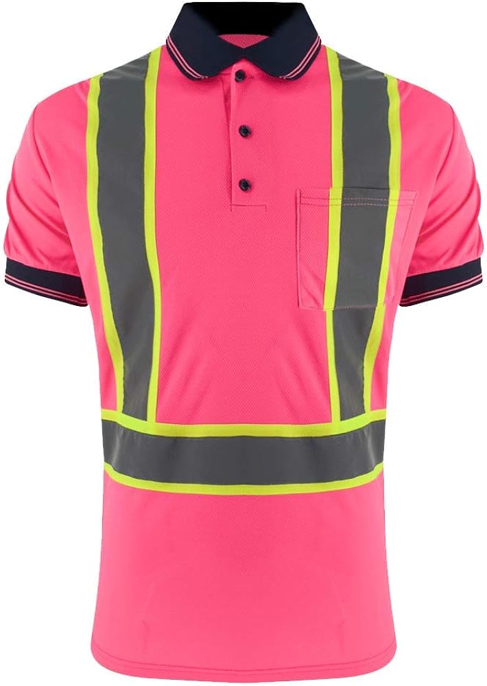 safety pink shirt