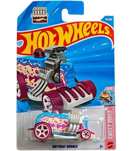 Amazon.com: Hot Wheels Birthday Burner 146/250 : Toys & Games