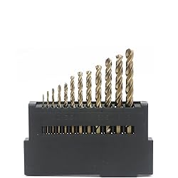 Metric Cobalt Drill Bits Set 1-13mm 25PCS, M35 high