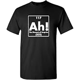 Ah! The Element of Surprise | Mens Graphic T-Shirts Funny | Cool Graphic Tees Men Vintage | Novelty Sarcastic Funny T Shirt
