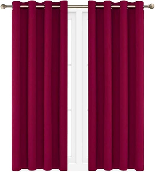 Amazon Com Victoria Classics Neil 90 Blackout Curtains Room