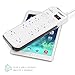 BESTEK Surge Protector Power Strip with Quick Charge 4-Port Smart USB Charging Station, 8 AC Outlets 6.6-Foot Cord