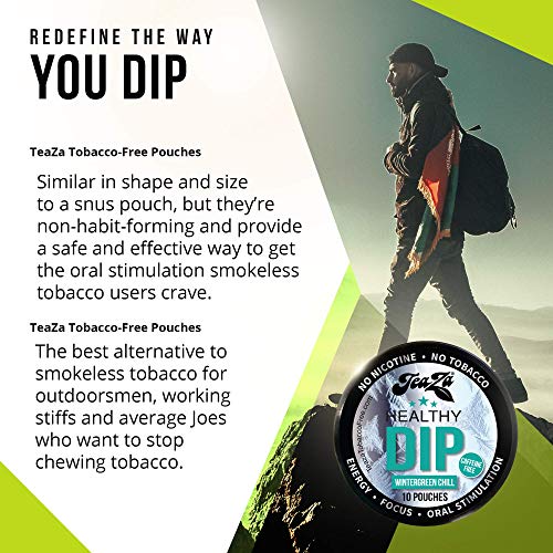 3 TeaZa+Herbal+Energy+Pouches+Nicotine+Free
