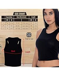 UNIQUE STYLES ASFOOR 2 Pack Cropped Workout Tops for Women Basic Layering Tank