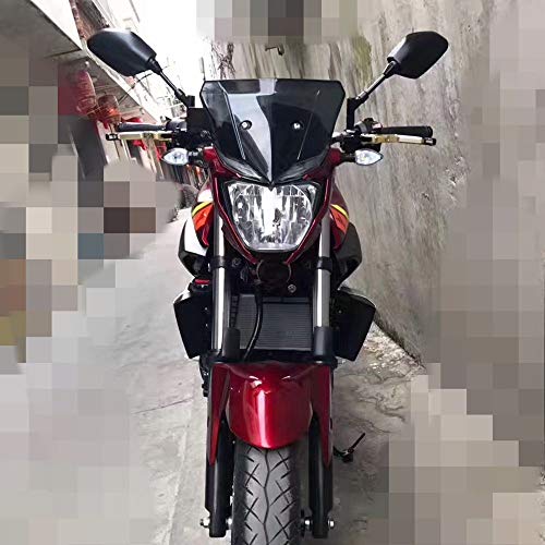Universal 8MM 10MM Reverse Side Mirrors Motorcycle Mirrors for Yamaha Kawasaki Suzuki KTM BMW Ducati Aprilia Moto Guzzi MV Agusta Triumph Buell GY6 Scooter Dirt Street Bike Cruiser Victory Honda ATV - Thumbnail 4