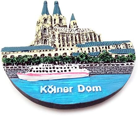 Kafen Fridge Sticker, France Copenhagen – Japanese Souvenir – 3D Resin Fridge Magnet – Magnetic Stickers for Fridge – Business 03