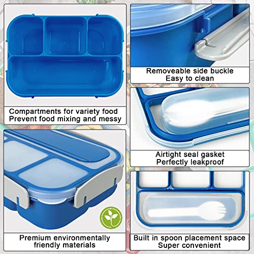 Fithome Leakproof Bento Box with Compartments and