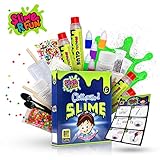 Unicorn Slime Kit Glitterized | Ultimate Slime Kit | Slime Kits with Everything for Unicorn, Floam, Cloud Styles, Science, DIY and Art Play with Water Cleanup