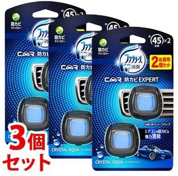 Amazon セット販売 P G ファブリーズ イージークリップ 防カビエキスパート クリスタルアクア 2 2ml 2個 3個セット 車の エアコン用 消臭 芳香剤 P G ファブリーズ クリップ型