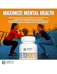 Keto Boost Exogenous Beta-Hydroxybutyrate (BHB) Ketones Salts – Maximizes Energy Levels for Peak Fat...