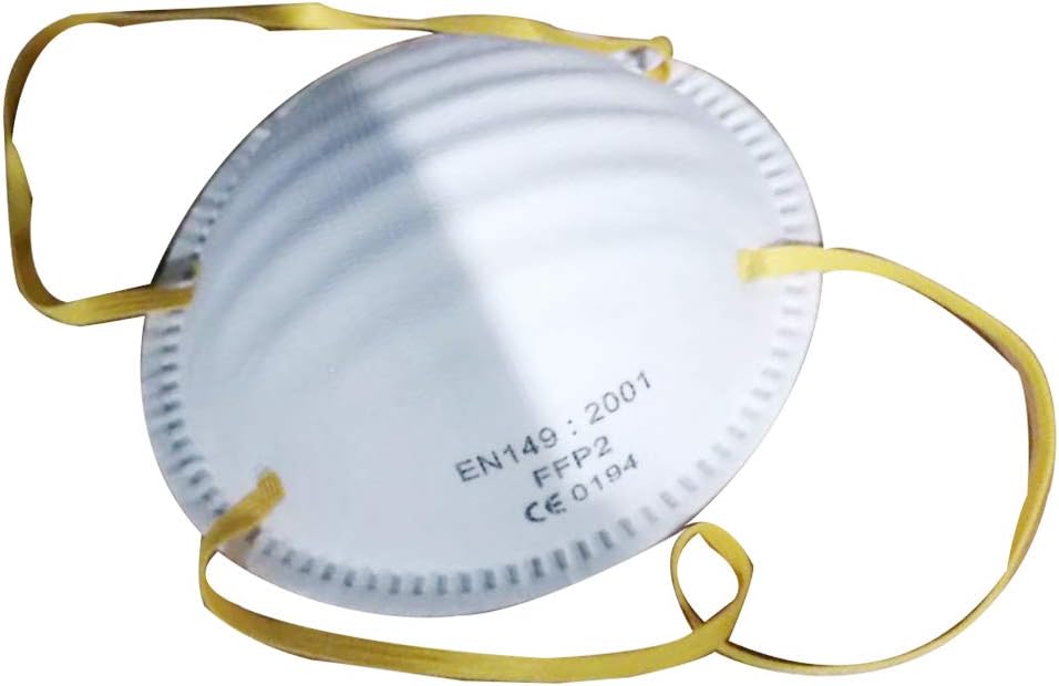 KEEOU Anti Pollution Mask, [FFP2 Filter N95 High Filtration] Anti PM2.5 Respirator Protection Dust Pollution Masks for Allergens, Pollution, Particle, fog, Smog, Smells (1)