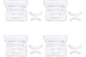 CZMZHFC 6-8 Teeth Grillz Mold Kit, Easy to Use for Custom Gold & Silver Teeth Caps, Grill Silicone Set for 6-8 Teeth Top and Bottom for Your Teeth Molding Stick, Silicone Mold Teeth Accessories (4 Pairs)