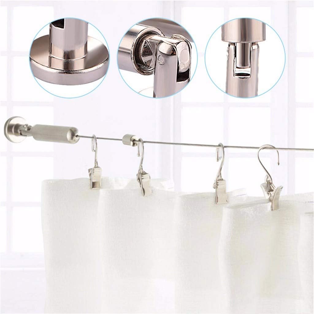 Stainless Steel Photo Hanging Wire Clothesline Wire Window Curtain