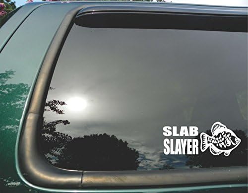 Slab Slayer- Die Cut Vinyl Window Decal/sticker for Car or Truck 3.5"x8"