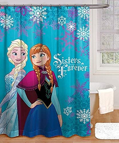 Amazon Com Jay Franco Sons Disney Frozen Sisters Forever Shower