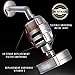 Luxury Filtered Shower Head Set (Metal) Cartridge Vitamin C + Multi-Stage Shower Water Filter - Universal Shower System - Helps Dry Skin & Hair Loss - Removes Chlorine & Sediments
