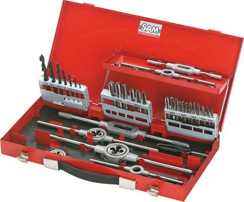 SAM Outillage CTF-44 Box of Taps/Dies/Bits / 44 Pieces/Blank