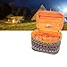 LIOOBO Outdoor Camping Storage Bag Package Kitchen Utensils Carry Container Travel Cosmetics Pack Hiking Orangethumb 1