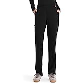 Med Couture Scrub Pants for Women Straight Leg Pull-On Pant with 4 Pockets Moisture Wicking & 360° Stretch - MC103