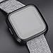 QIBOX Cover Compatible with Fitbit Versa (2-Pack), All-Around Protective Screen Protector Case Bumper Shell Soft TPU Plated Bumper Compatible with Fitbit Versa Smartwatch