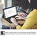 CHESONA Samsung Galaxy Tab A 10.5 Case with Keyboard, Detachable Wireless Keyboard PU Leather Slim Folio Stand Cover Case for Samsung Galaxy Tab A 10.5 Model SM-T590/T595 2018 Release Black
