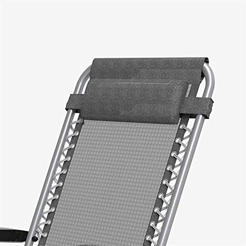 Liegestuhl Sonnenliege Gartenliege Lounge Sessel Klappbare Schwerlast-Schwerelosigkeitsstühle Sun Lounger Recliner für… – Bild 7