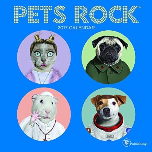 2017 Pets Rock Mini Calendar Calendar – August 20, 2016