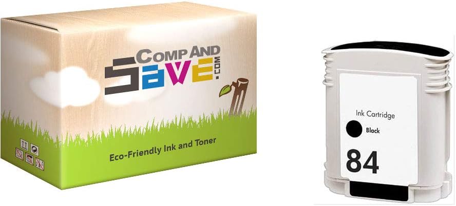 CompAndSave Replacement for HP 84 C5016A Black Ink Cartridge