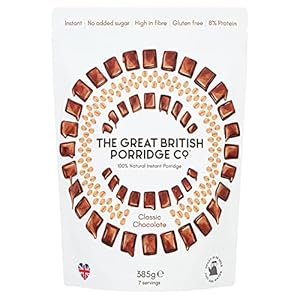 The Great British Porridge Klassieke Chocolade Instant Pap, 1 stuks