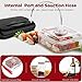 Vacuum Sealer Machine, ABOX Automatic Food Vacuum Sealer,with Roll and Bags Starter Kit,Commercial Use