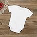 GONKOMA Kids Romper Jumpsuit Outfits Clothes Newborn Baby Boys Girls Outfits Clothes (0-6Months, White)
