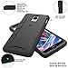 Poetic Revolution OnePlus 3T Case, Premium Rugged, Shock Absorption, Dust Resistant, Hybrid Case with Built-in Screen Protector for OnePlus 3T / OnePlus 3 - Black