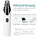Ultra Quiet Pet Nail Grinder for Dogs Electric Rechargeable USB Charging Dog Nail Grinder Trimmer Clipper for Small Medium Large Dogs Cats and Other Animal Paws