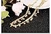 OPK Jewelry 18k Gold Plated Copper Women Anklet Bracelet Chain Lantern/Heart/Bells Pendant Adjustable