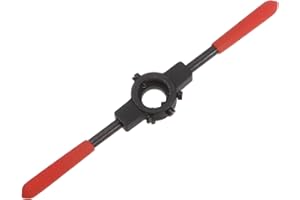 uxcell Die Stock Handle Wrench, for Metric M4.5-M6 (Metric) / 3/16"-1/4" (UNC/UNF) / 20mm OD Round Dies, 20mm x 7mm Threading