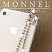 Monnel IP570-B LOVE HEART ROSE Charm Cell Phone Dust Plug For Cellphone with 3.5mm earphone jack