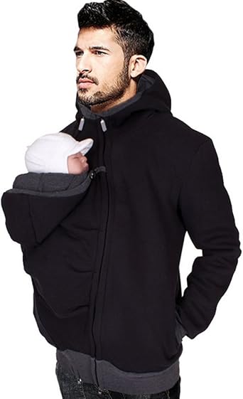 sweatshirt with baby pouch