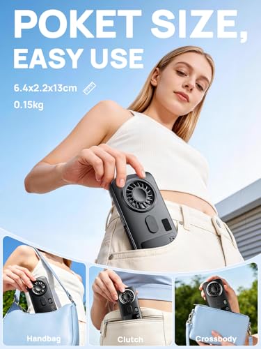 Kssvzz Handheld Fan with Water Cooling, Portable Mini Spray Mist Battery Fan with 4 Speeds & Water Spray, Quiet Lightweight Rechargeable USB Table Fan for Travel, Home Office, Outdoor