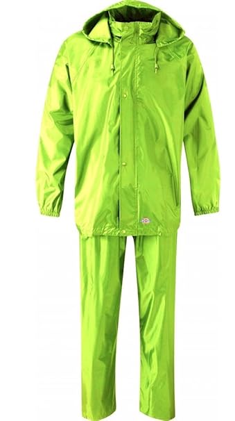 Dickies Vermont Regenset Hose und Jacke, 3XL, gelb, WP10050