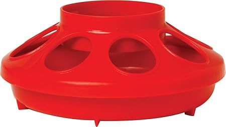 Amazon Com Miller Manufacturing 806red 1 Quart Baby Chick Feeder