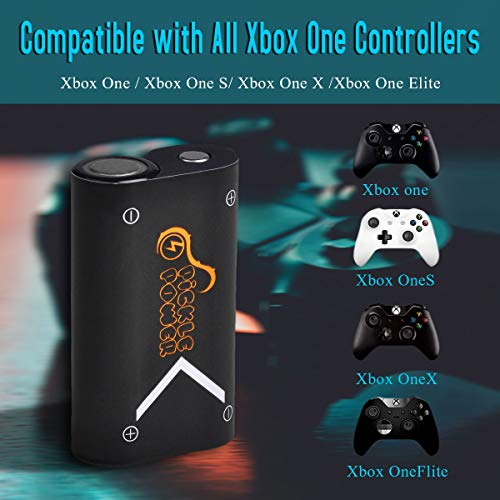 Pickle Power 3 Pack Xbox One Controller Battery Pack and LCD Screen Dual Fast Charger for Xbox One/Xbox One S/Xbox One X/Xbox One Elite Wireless Controller