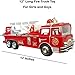 ANJ Kids Toys - Battery Operated Fire Truck Toys for Kids - Bump & Go Rescue Car with Realistic Siren Sounds - Great Fire Engine Toy Car for Girls and Boys (Age 3+)