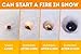 Fire starter cubes - bbq and grill charcoal starter - pack 50 pcs - natural firestarter squares 100% Waterproof - fireplace starters - burns up to 12 min - Firestarter - igniter for fire