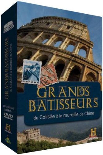 Grands Batisseurs - Dvd 1: Le Colisée De Rome - Dvd 2: Les Pyramides D'egypte - Dvd 3: Cathédrales Et Églises - Dvd 4: La Grande Muraille De Chine