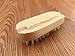 AnHua® 2PCS Hand Food Washing Fingernail Nail Brush Bristle & SPA Oil Massage Brush, Wood Handle & Natural Bristle Manicure Brush