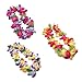 Fun Express Mahalo Floral Leis - 36' x 4.25' | Polyester - Multicolor | Pack of 12