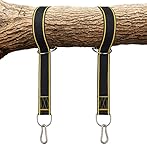 StrapMate - Tree Swing Hanging Kit - Two 4 Foot Straps Holds 2800 lbs (SGS Certified), Fast and Easy Way to Hang Any Swing, No Tools Needed